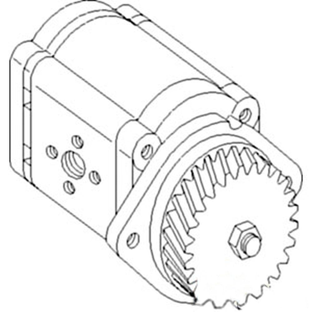 Pump 82023350 Fits Ford New Holland 5640 6640 7740 7740O