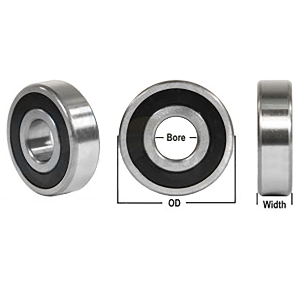 F12986 990024 New Flat Edge Ball Bearing Fits Ford New Holland 6200 Series
