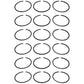 87802355 87802836 Six Standard Piston Ring Sets Fits Fiat G170 M115 M100