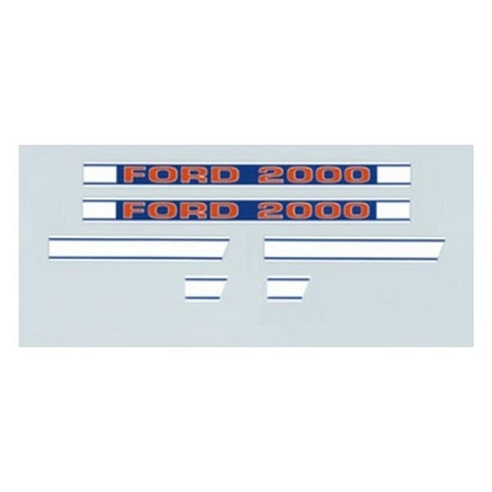 F501HB - Hood Decal Set