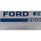 F508H - Hood Decal Set