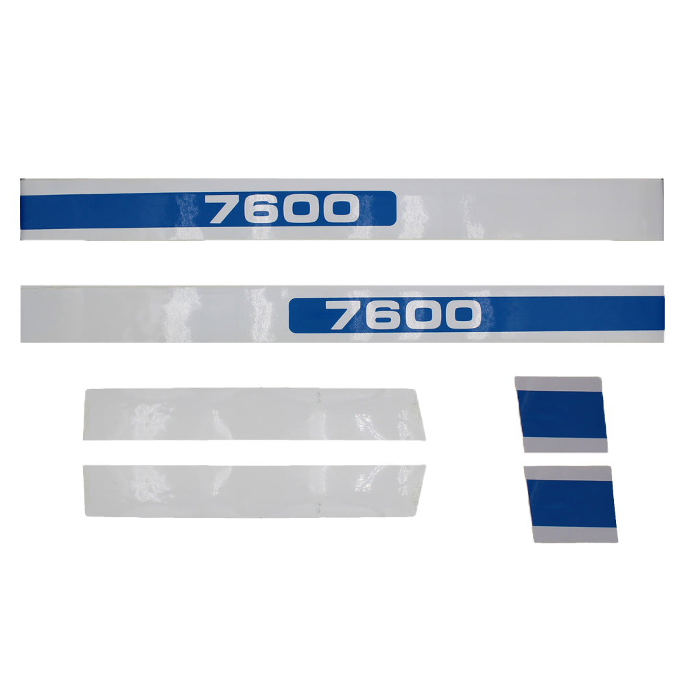 83928532 Hood Decal Set Fits Ford/New Holland 7600