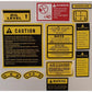 FA603SB - Hood & Safety Decal Set
