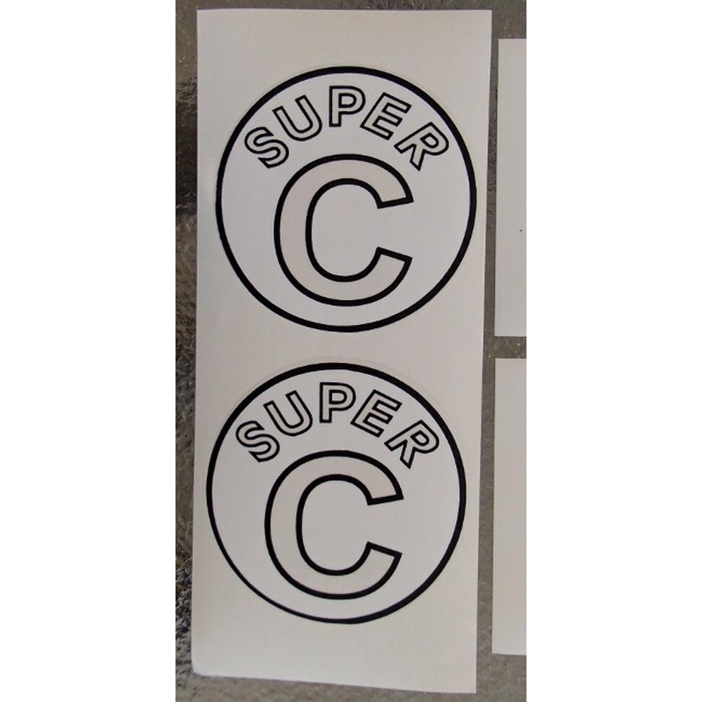 FA603SB - Hood & Safety Decal Set