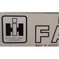 FA603SB - Hood & Safety Decal Set