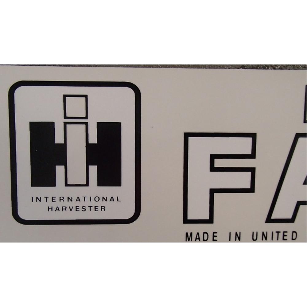 FA603SB - Hood & Safety Decal Set