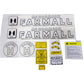 Hood Decal Set Fits International Replaces FA604SB