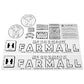 Hood Decal Set Fits International Replaces FA604SB