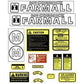 FA605SA - Hood Decal Set