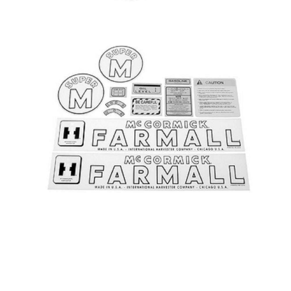 FA605SB-AIC Hood Decal Set