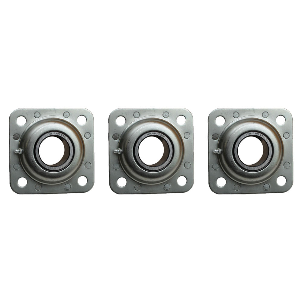 ST491A Qty 3: Flanged Disc Bearing
 Fits International Harvester