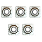 FD209RJA_x5 Qty 5: Flanged Disc Bearing Fits Ford/New Holland ST250 ST440