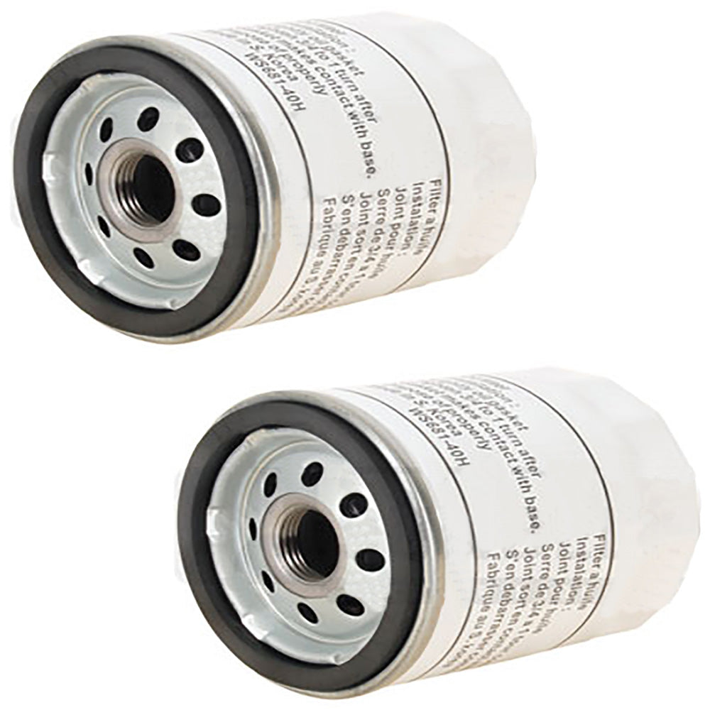B1OF212 Two Oil Filters 40 Micron for Dixie 68140 E633752 Fits Toro