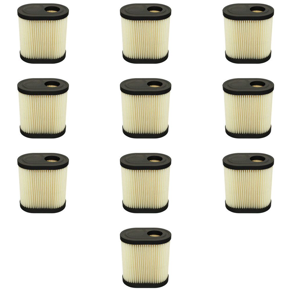 Qty 10: Air Filter
 Fits Tecumseh Replaces 36905