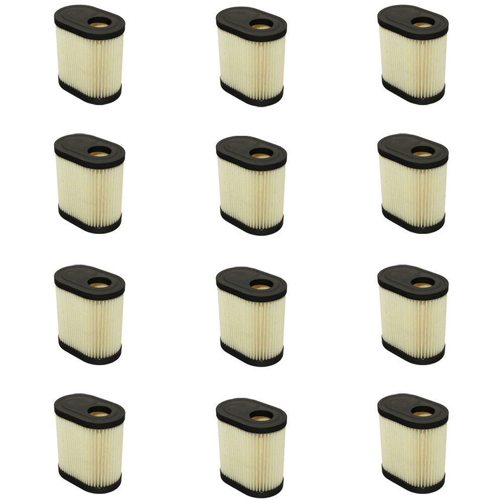Qty 12: Air Filter
 Fits Toro Replaces 30-031