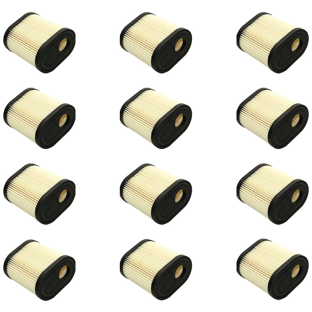 Qty 12: Air Filter
 Fits Toro Replaces 30-031