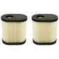 Qty 2: Air Filter
 Fits Kawasaki Replaces 11013-2097