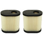 Qty 2: Air Filter
 Fits Kawasaki Replaces 11013-2097