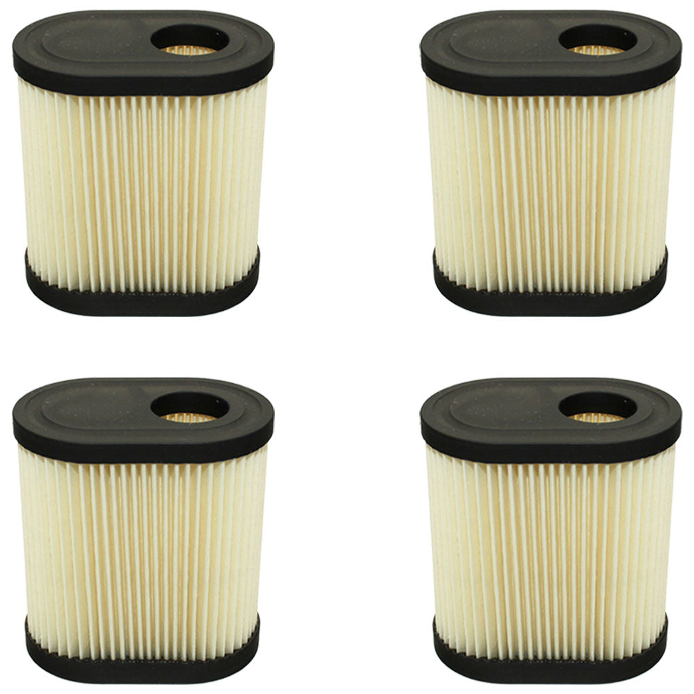 (4) Air Filters Fits Tecumseh Fits Raisman RSM-80-30-359 Fits Craftsman 33331