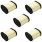 Qty 5: Air Filter
 Fits Tecumseh Replaces 36905