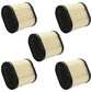 Qty 5: Air Filter
 Fits Cub Cadet Replaces 490-200-0021