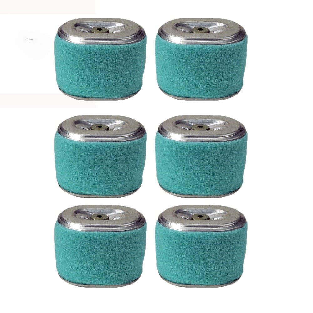 Qty 6: Air Filters w/ Pre-Filters Fits Briggs and Stratton Replaces 590601