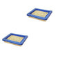 2pcs Air Filter Fits Briggs and Stratton Mower 491588S 491588 399959 AM116236