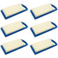 Qty 6: Air Filter Fits Huskee Replaces 4206