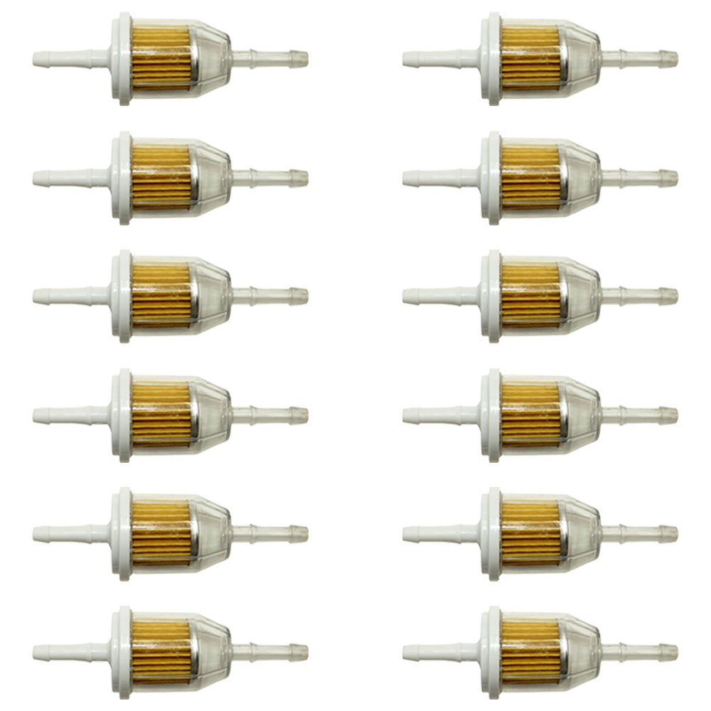 Qty. 12 Fuel Filters Fits Craftsman Replaces 24688