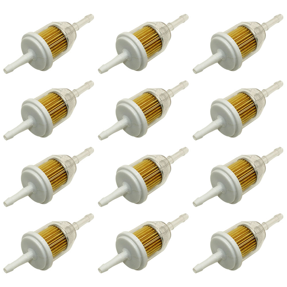 Qty. 12 Fuel Filters Fits Craftsman Replaces 24688