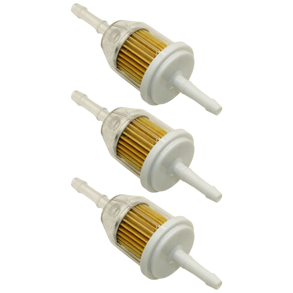 Qty. 3 Fuel Filters  Fits CRAFTSMAN Replaces 24688