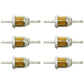 Qty. 6 Fuel Filters  Fits Case/International Harvester Replaces 1701232C91