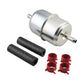 47411638 Fuel Filter With Clamps and Hoses Fits Universal Products