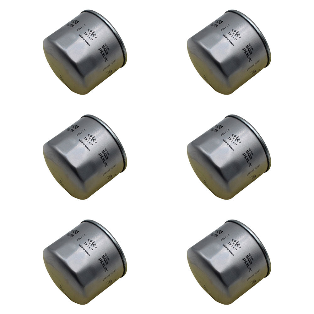 1146853 Qty 6: Oil Filter Fits Caterpillar 303.5C 303.5D 303C CR 304 304C CR