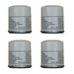 4 PACK OIL TRANSMISSION FILTER REPL HYDRO GEAR 52114 Fits Exmark SCAG HUSTLER GR