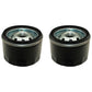 Set of 2 Oil Filters Fits Briggs and Stratton Lawn 798576, 841023B, 842921