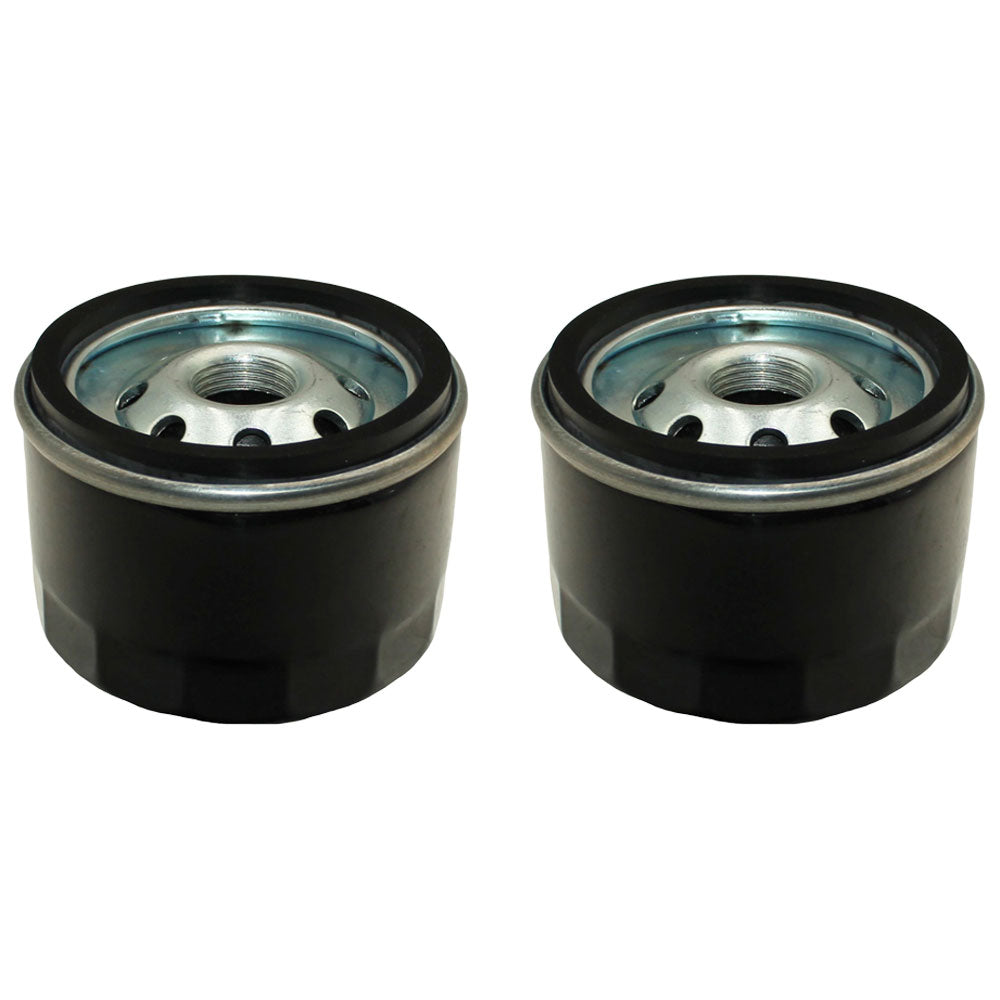 Set of 2 Oil Filters Fits Briggs and Stratton Lawn 798576, 841023B, 842921