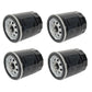 Qty 4: Oil Filter Fits Case Replaces C33445