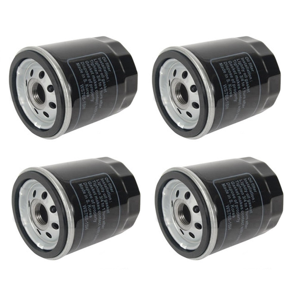 Qty 4: Oil Filter Fits Case Replaces C33445