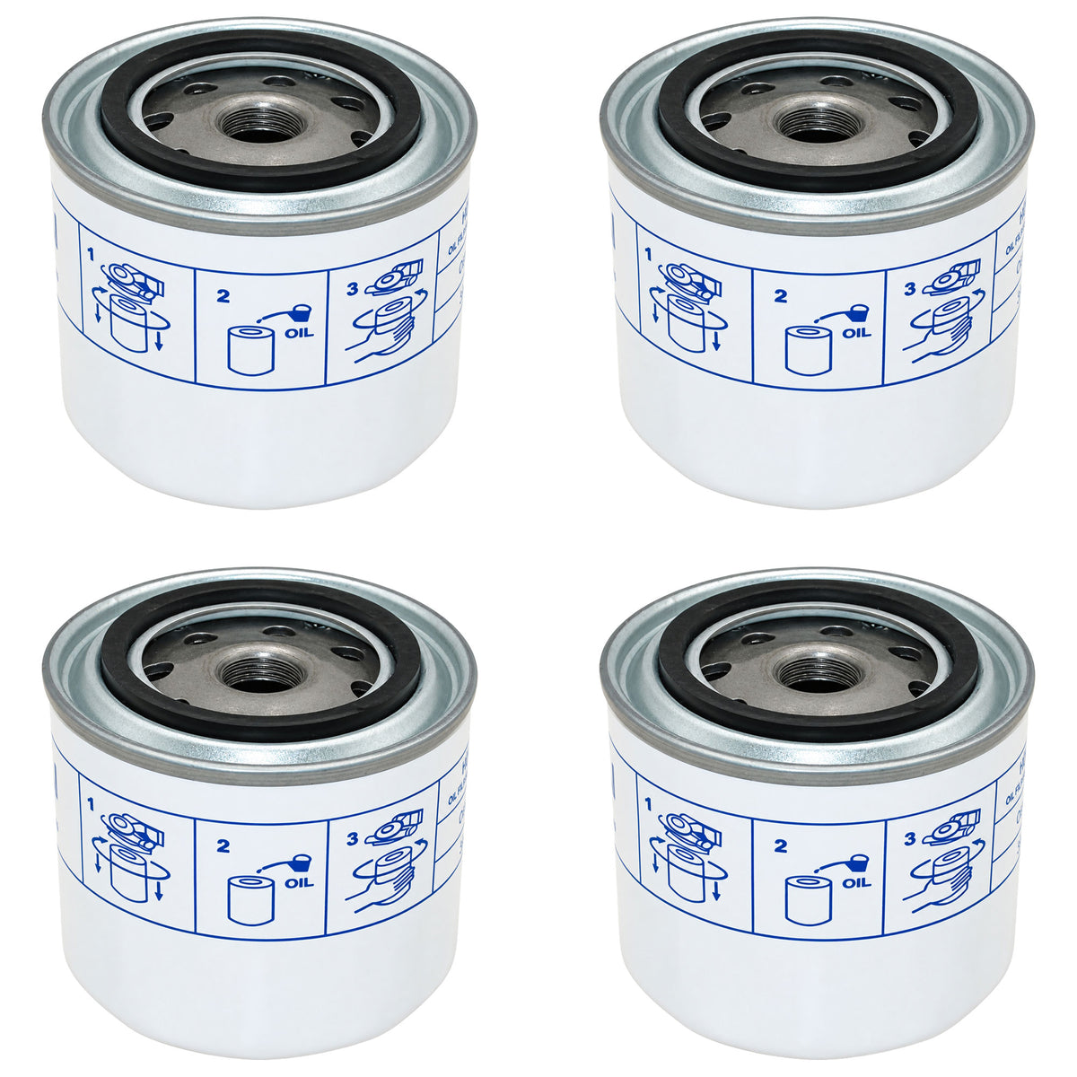 AM38441 Qty 4: Oil Filter Fits John Deere 400