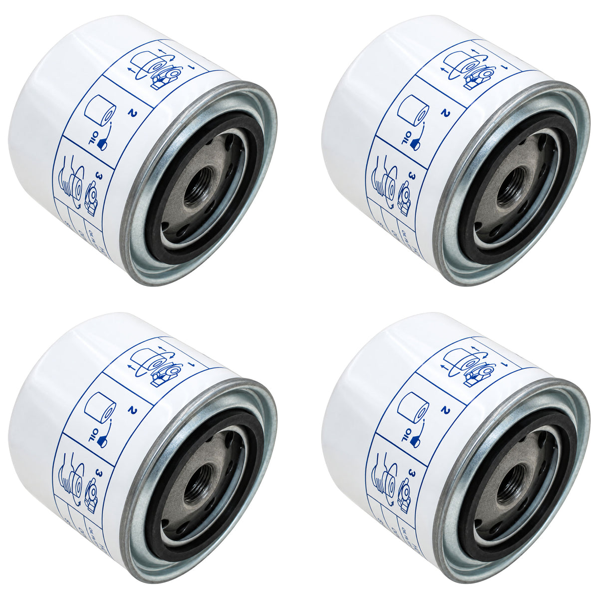 AM38441 Qty 4: Oil Filter Fits John Deere 400