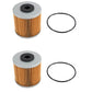 2 Replacement Transaxle Insert Hydraulic Filters for Bad Boy Mower 063-1070-00