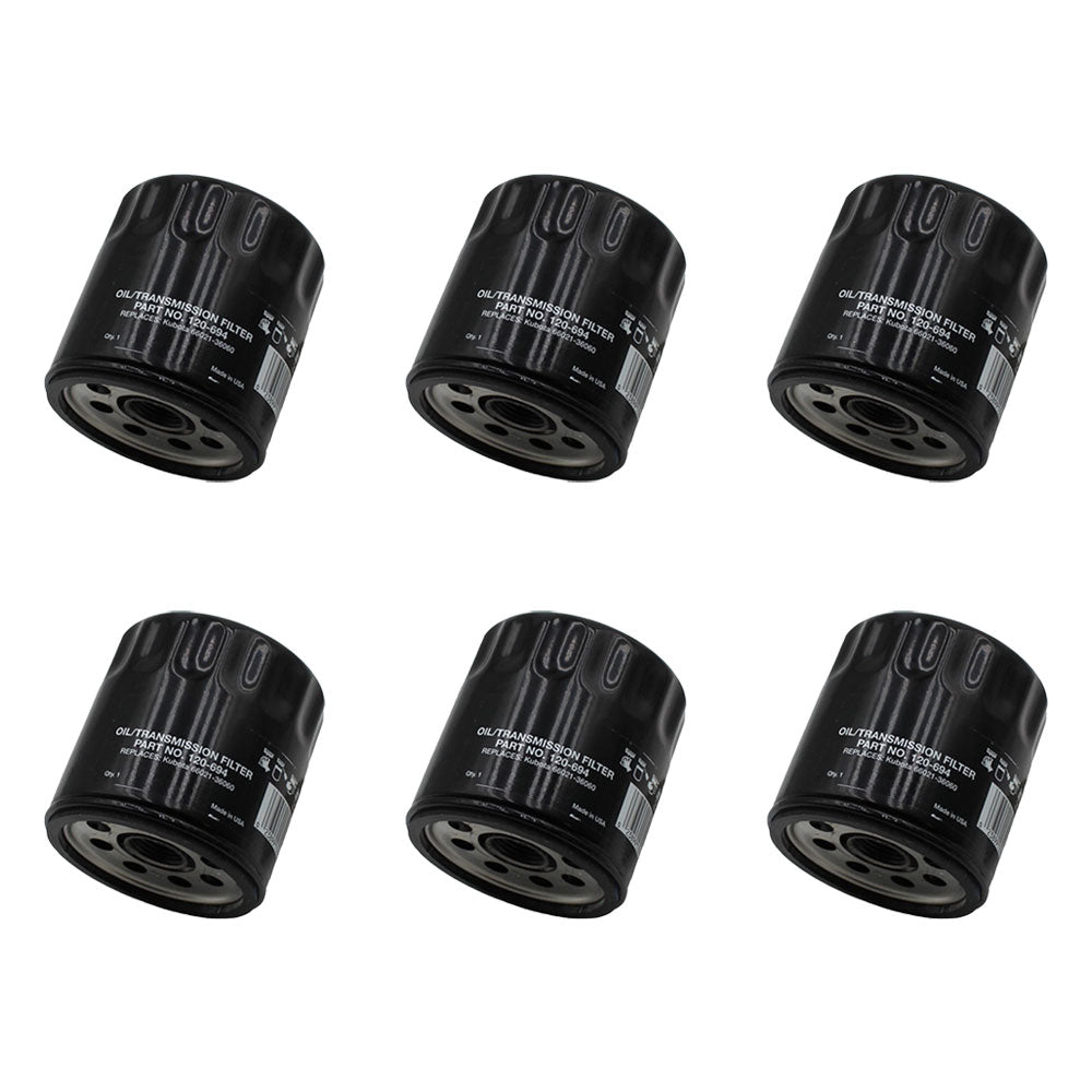 1350-5344 Qty 6: Transmission Filter Fits Komatsu AX Series FG10ST-15 FG18ST-15