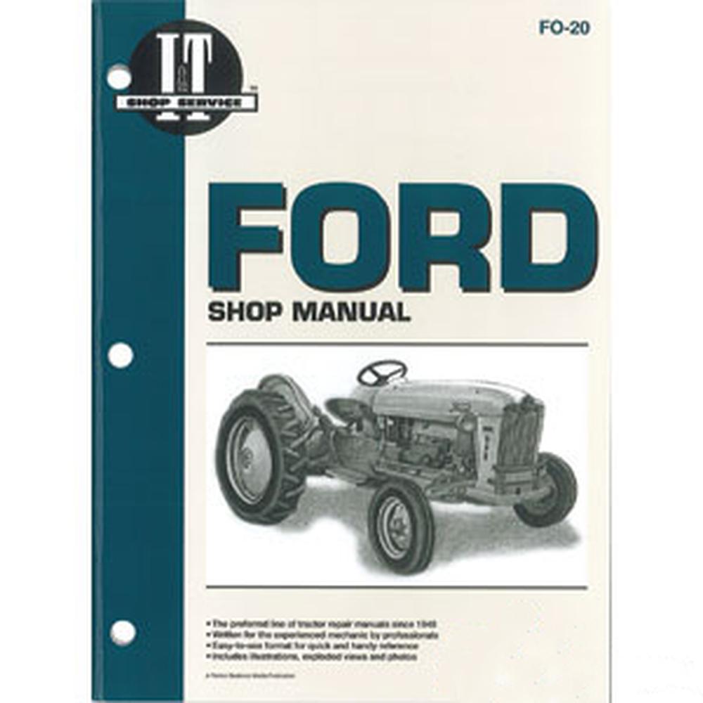 595-FO20 Shop Manual Fits Ford/New Holland