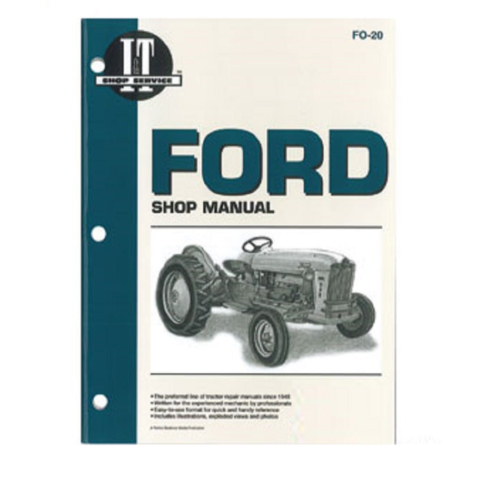 595-FO20 Shop Manual Fits Ford/New Holland