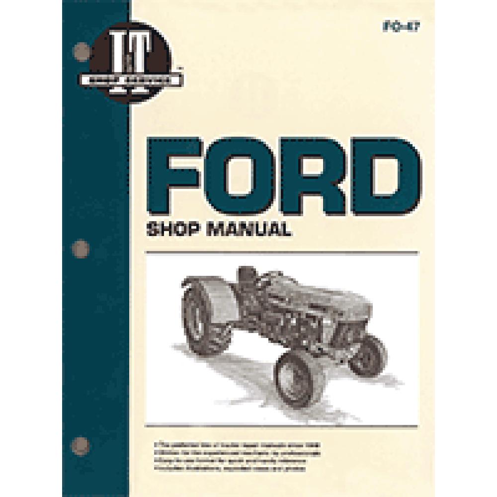 595-FO47 Shop Manual Fits Ford/New Holland