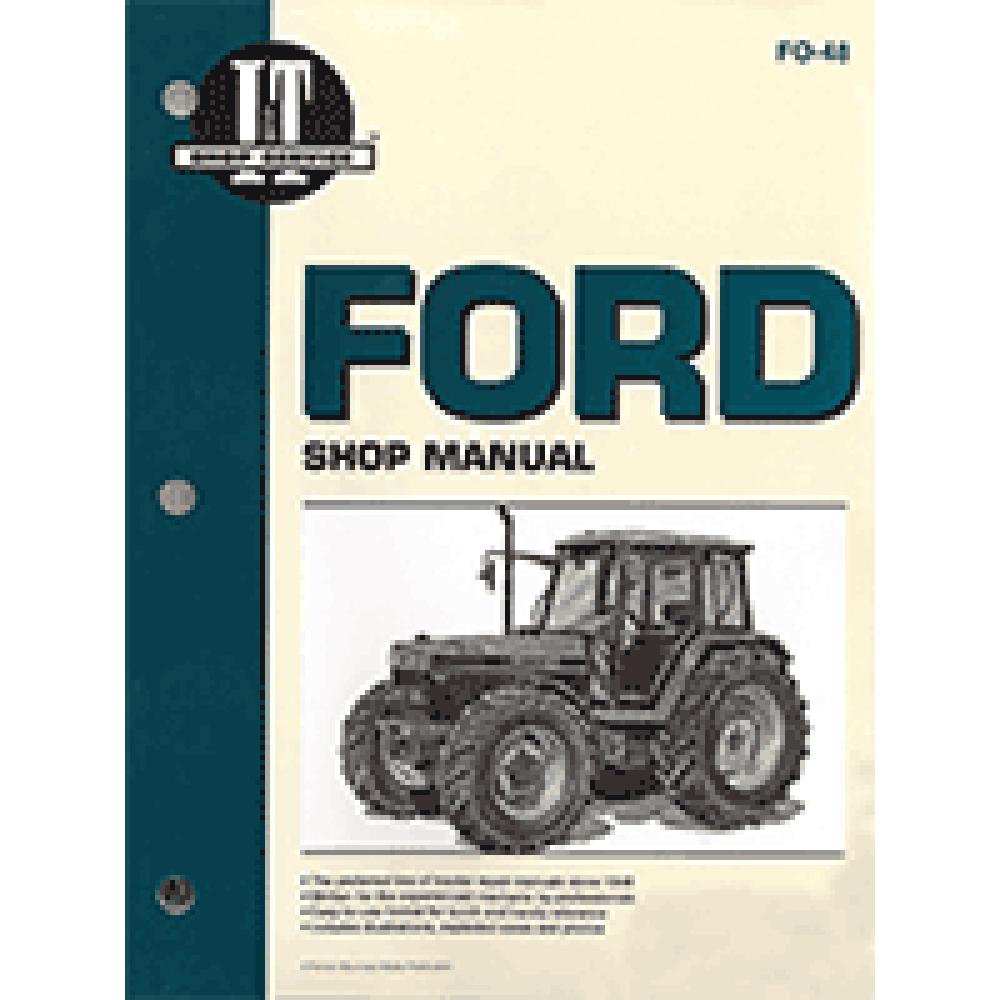 Shop Manual Fits Ford/New Holland Replaces FO-48
