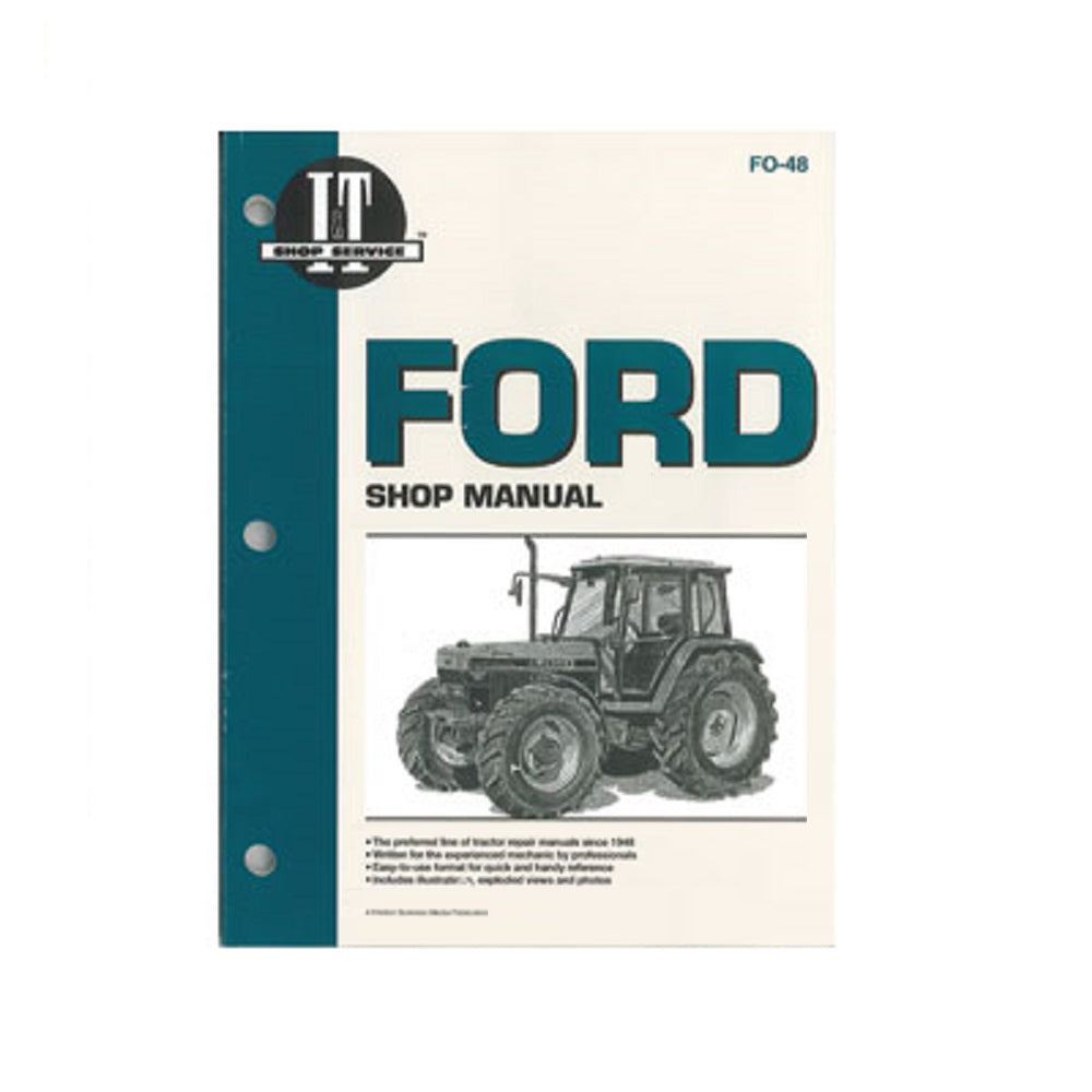 Shop Manual Fits Ford/New Holland Replaces FO-48