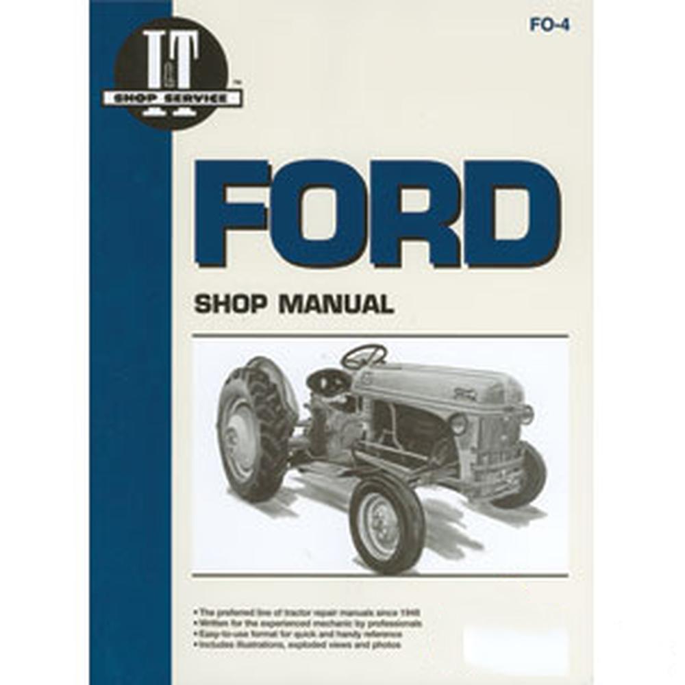 595-FO4 Shop Manual Fits Ford/New Holland