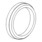 FRB10-0082 Front Wheel Seal Fits Deutz 9130 9150 9170 9190